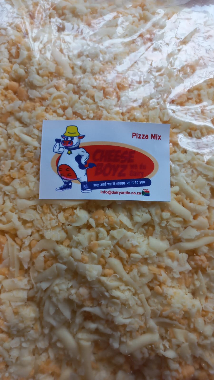 Close-up of Pizza Mix.